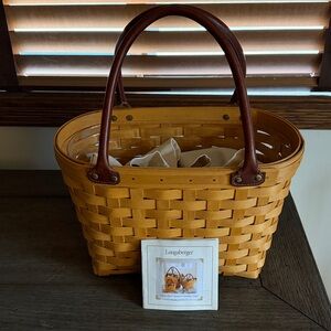 LONGABERGER BASKET SMALL TOTE PURSE